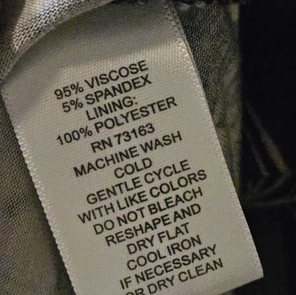 Spense 2x Jersey Style Black Floral Dress - Picture 5 of 8